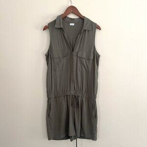 Lascana Army Green Romper Size 8